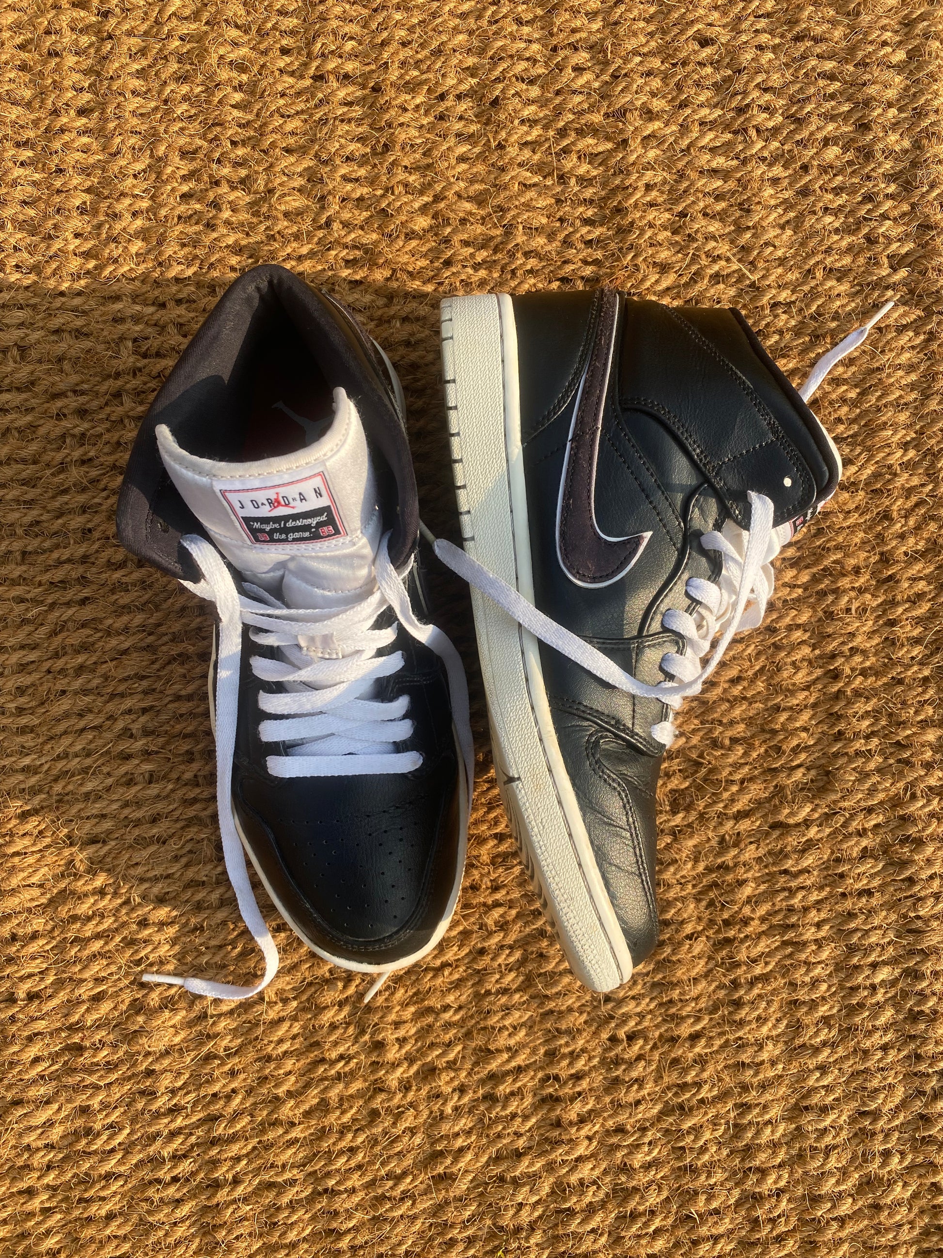 Nike Jordan 1 Mid Maybe I Destroyed the Game..