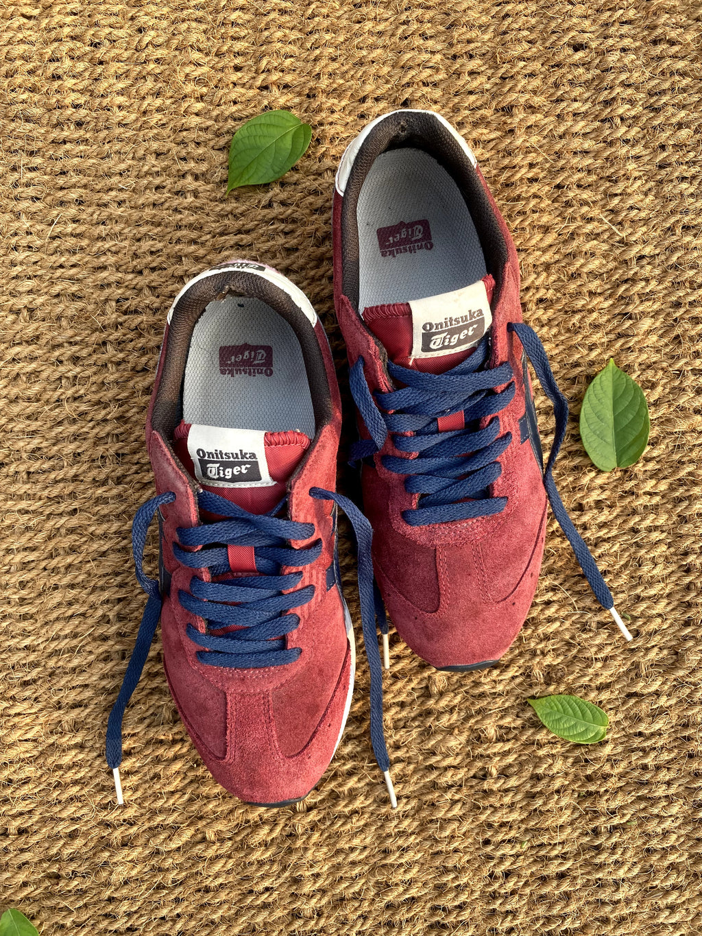 Onitsuka Navy Burgundy