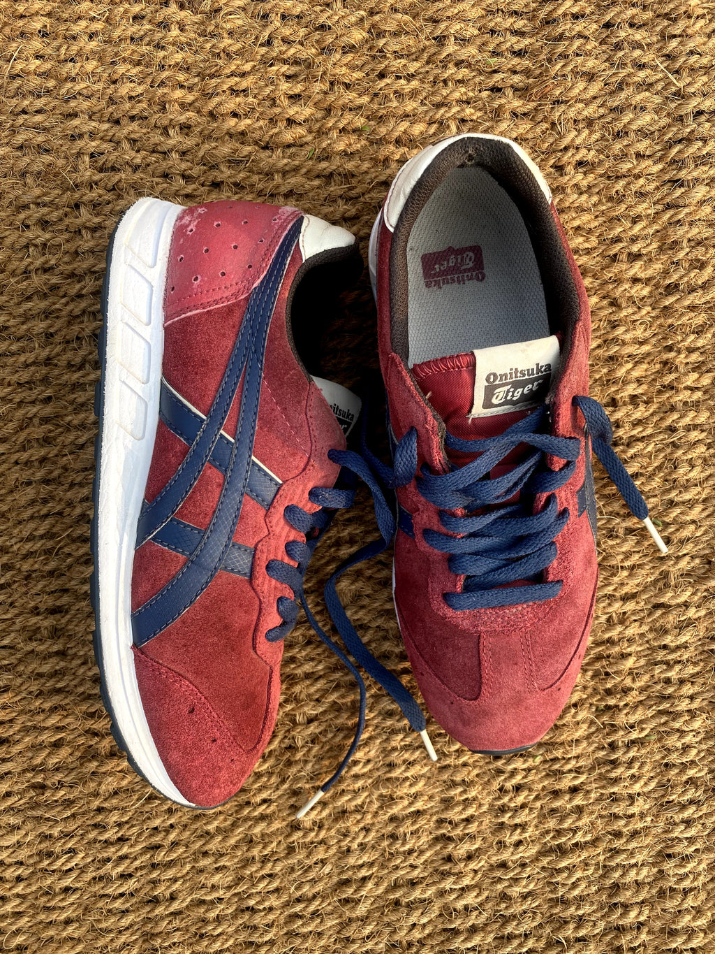 Onitsuka Navy Burgundy