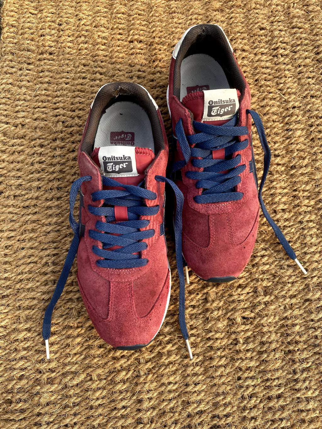 Onitsuka Navy Burgundy