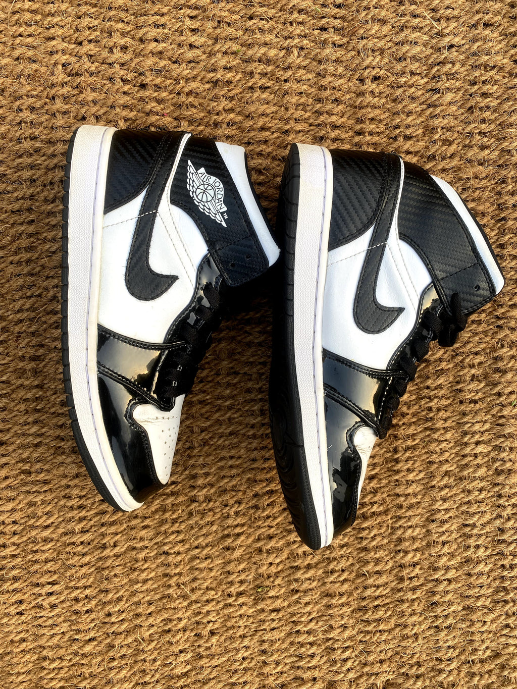 Nike Air Jordan 1 Mid All-Star Carbon Fiber