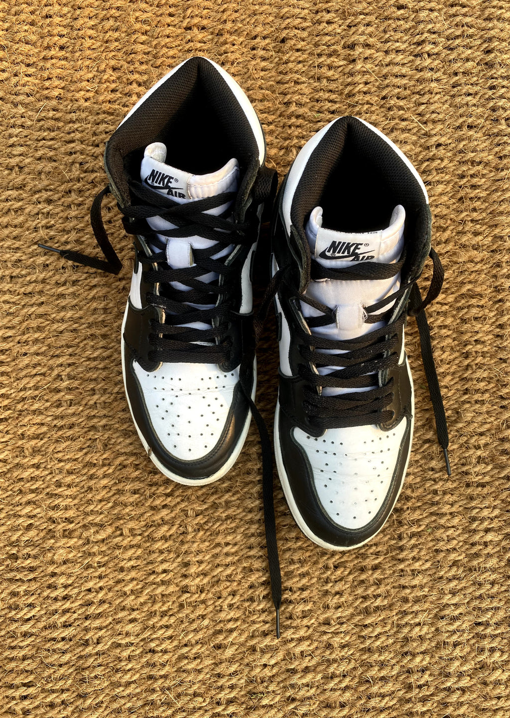 Nike Jordan 1 high golf panda