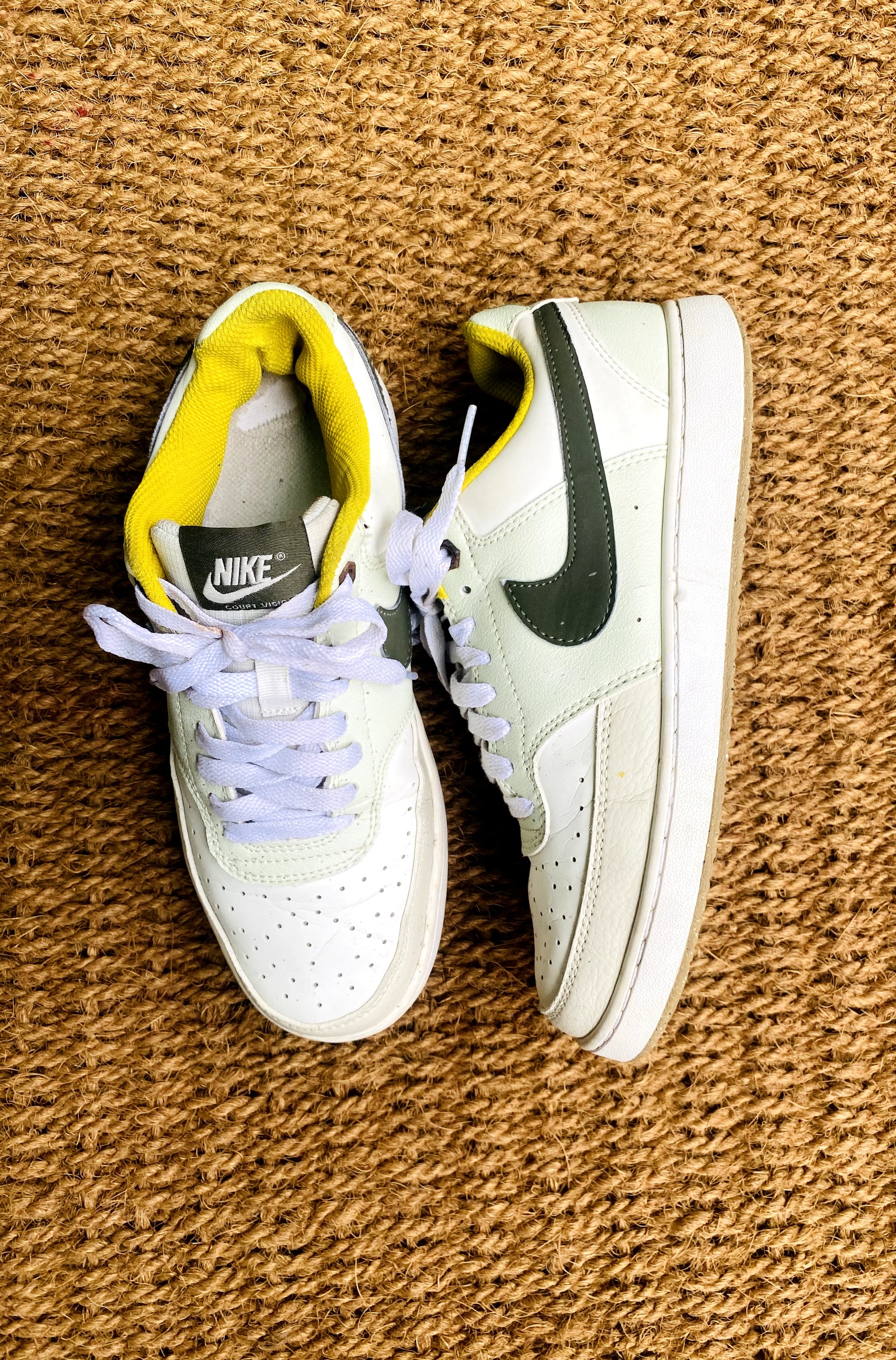 Nike court vision low khaki