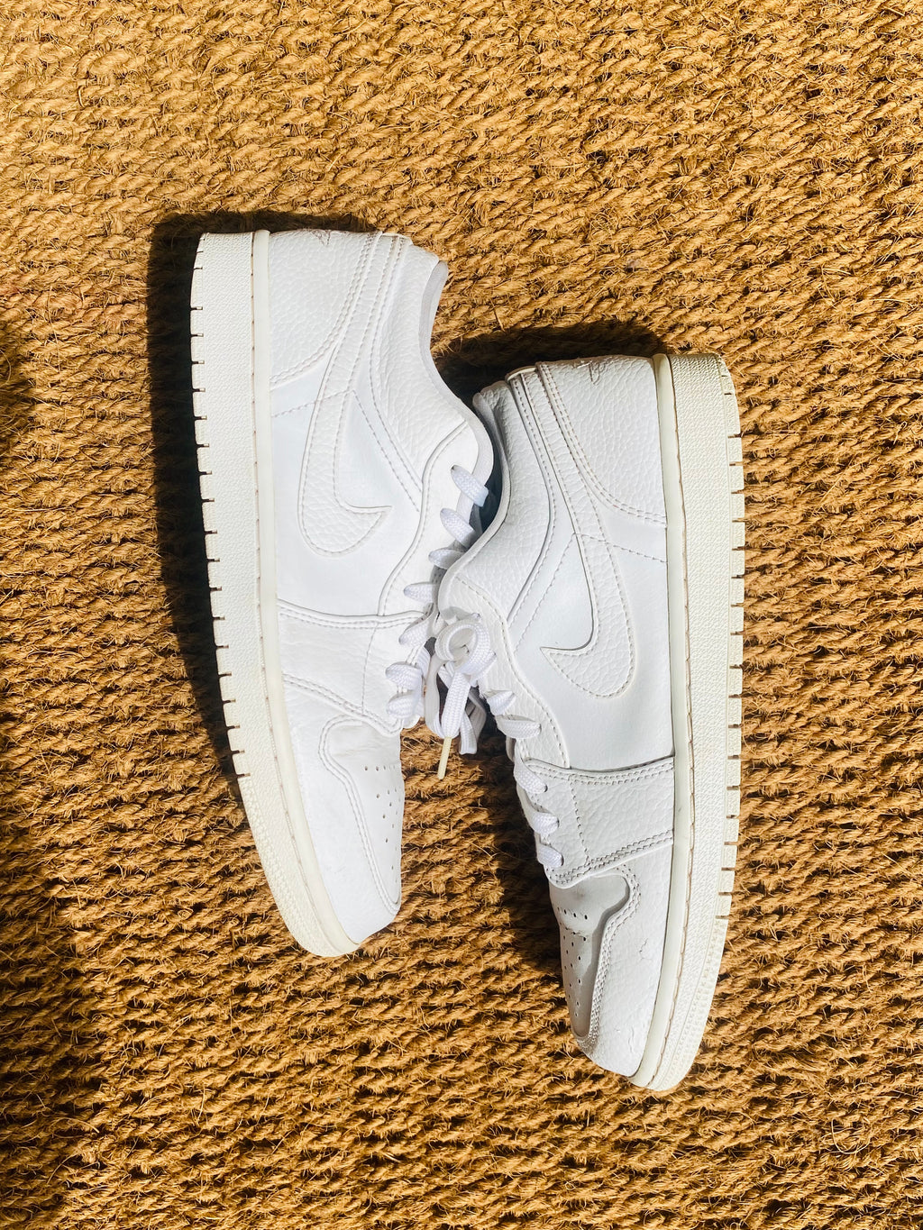 Nike Jordan 1 Low Golf Triple White...