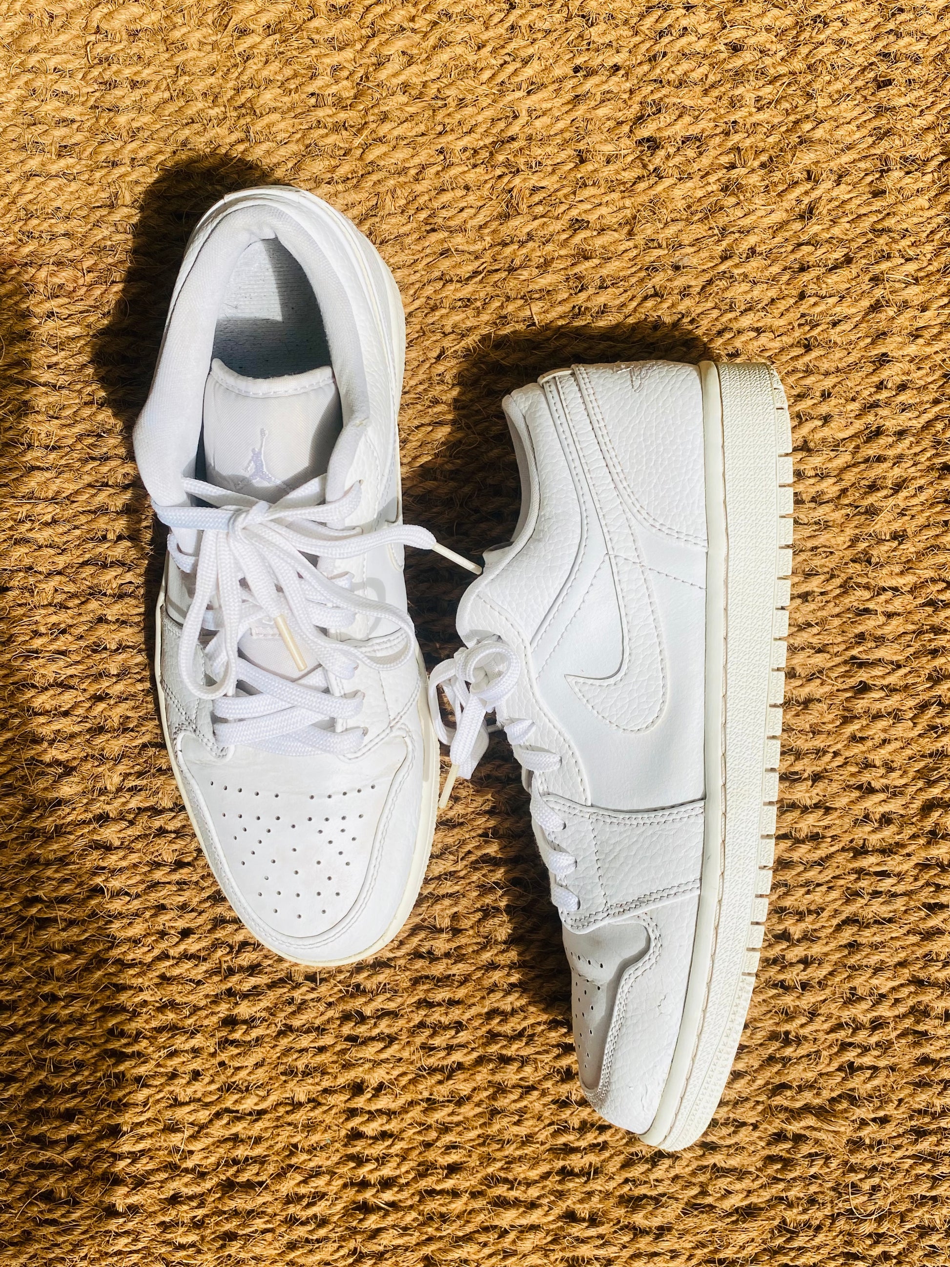 Nike Jordan 1 Low Golf Triple White...