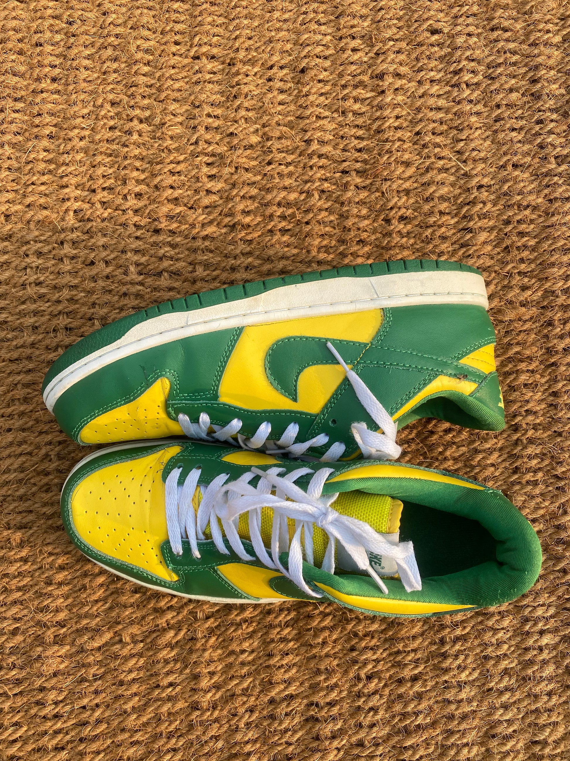 Nike dunk low retro reverse Brazil edition